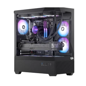 Gaming ATX Mid-Tower PC Case – 270° Full-View Design
